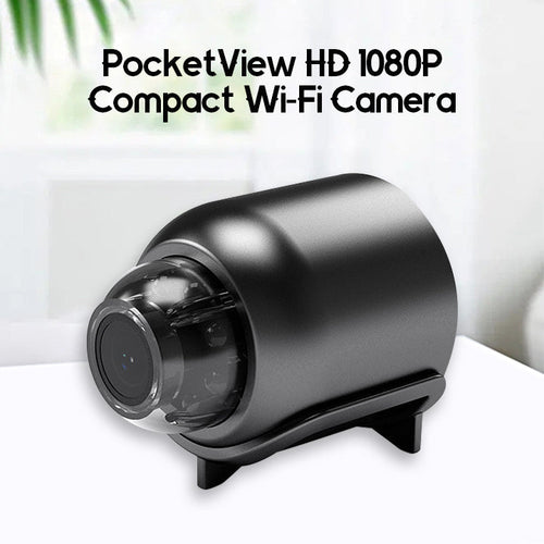 PocketView HD 1080P Compact Wi-Fi Camera ⚡ - Night Vision Included