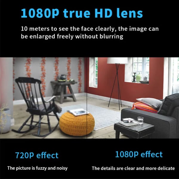 PocketView HD 1080P Compact Wi-Fi Camera ⚡ - Night Vision Included