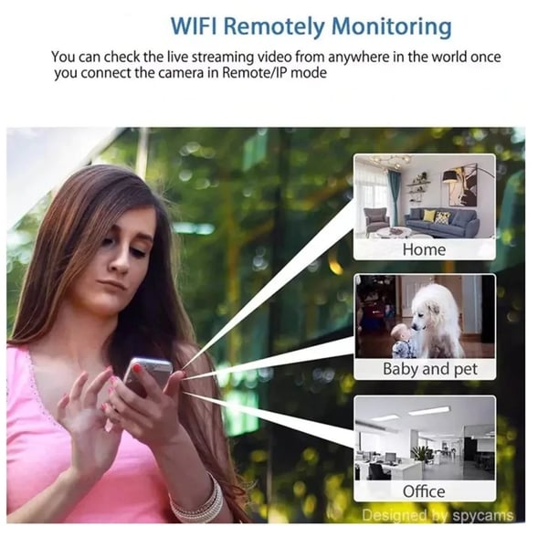 PocketView HD 1080P Compact Wi-Fi Camera ⚡ - Night Vision Included