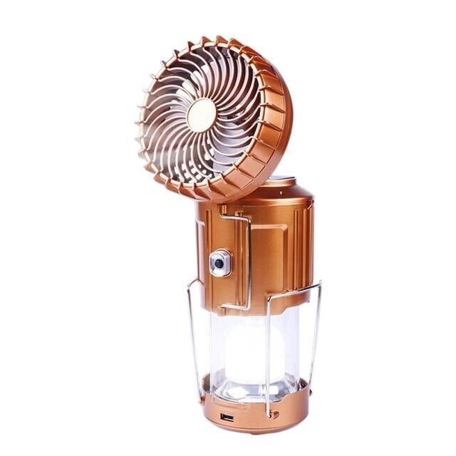 ๐ฅ6 in 1 Portable Outdoor LED Camping Lantern With Fan