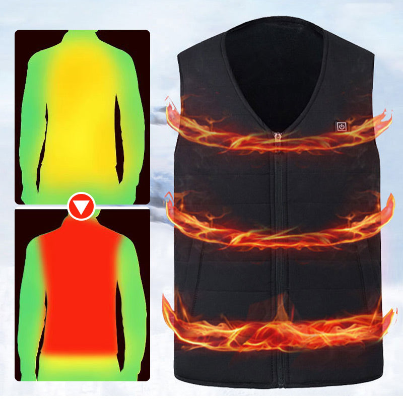 New Unisex Warming Heated Vest đ„