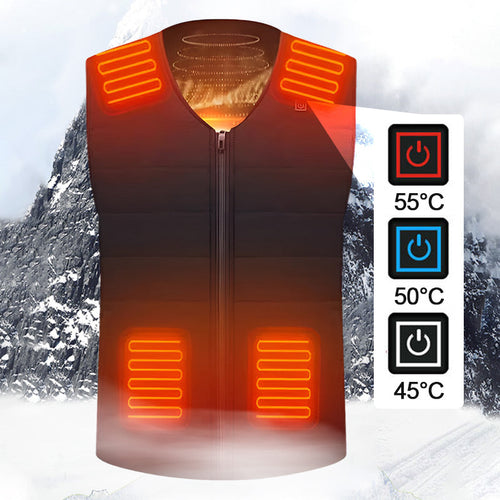 New Unisex Warming Heated Vest đ„