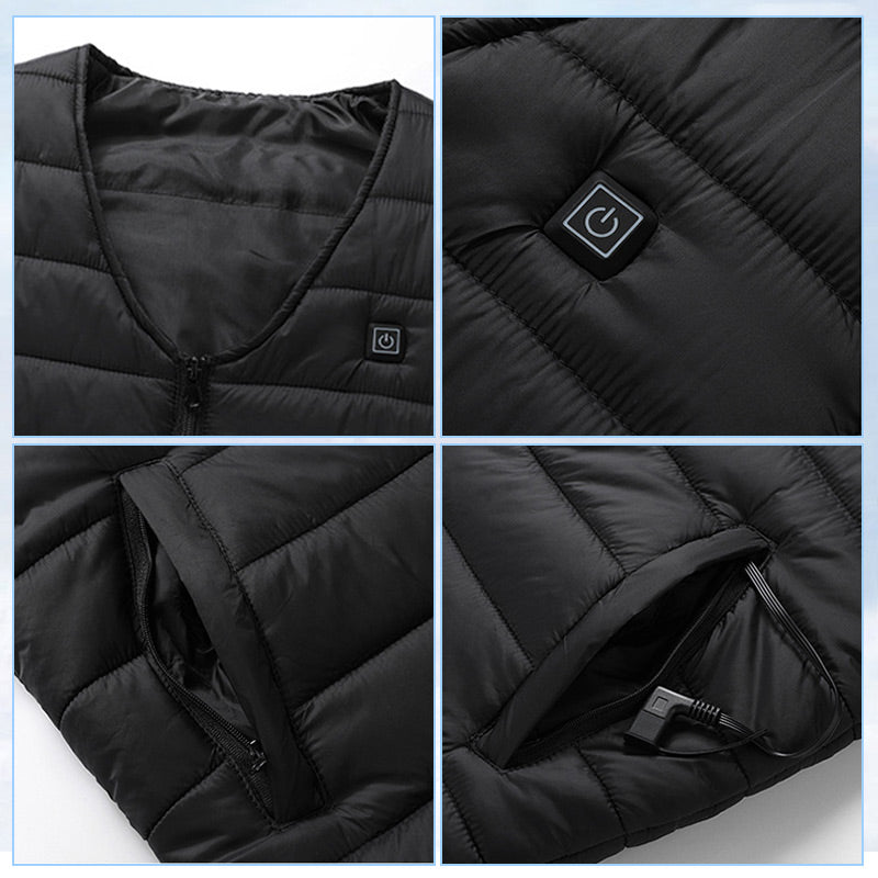 New Unisex Warming Heated Vest đ„