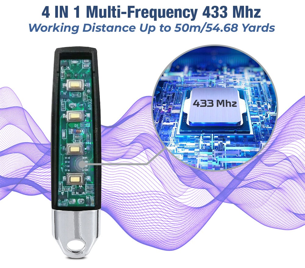 Universal 433M Remote Control Signal Duplicator