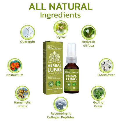 BreathDetox Herbal Lung Cleansing Spray