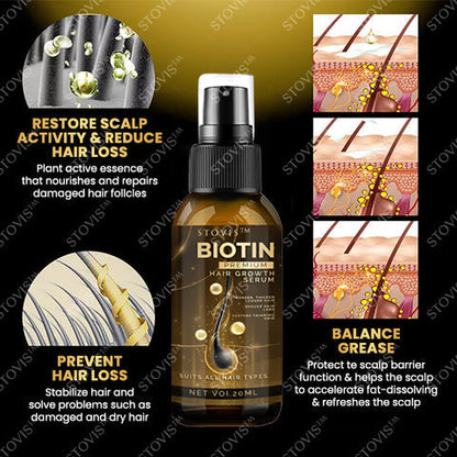 Stovis™ Biotin Hair Booster 🔥